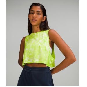 Lululemon Cropped Cotton Tank Top